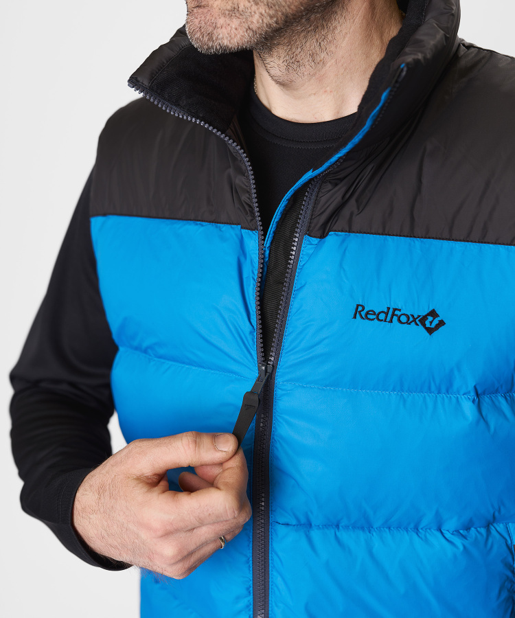 Жилет пуховый Nansen RL Мужской (L, 8210/синий/черный, , , , , )