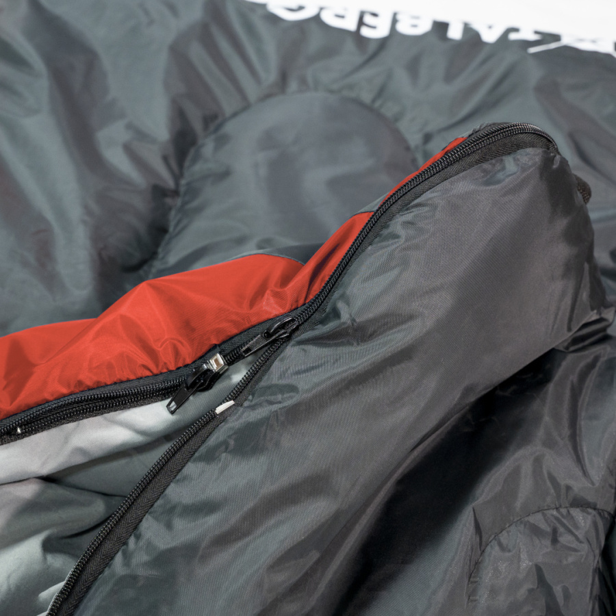 TRAVELLER -12°C спальный мешок (-12С, красный правый)