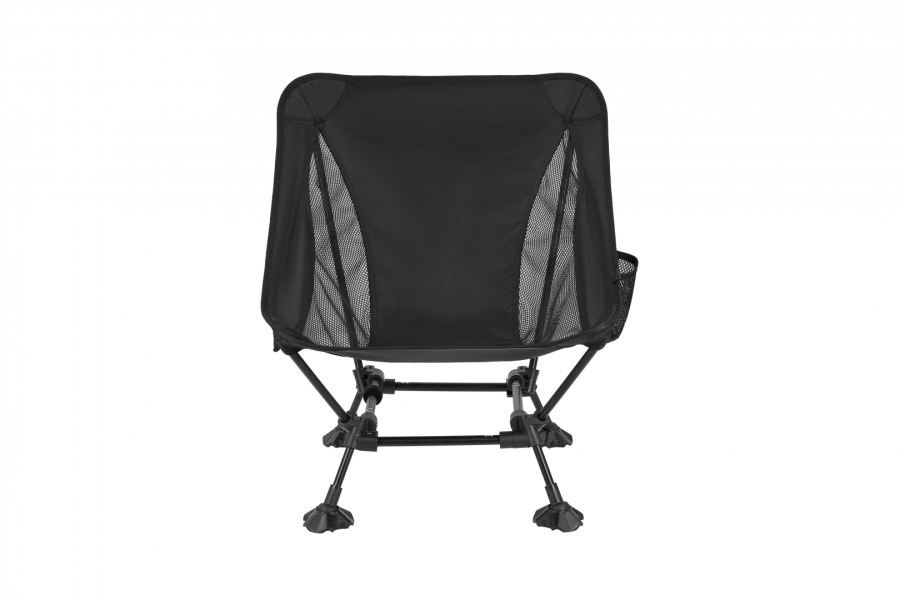2405 ULTRALIGHT SQUARE LOW CHAIR кресло скл. (черный)