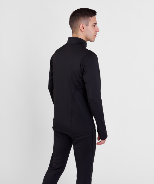 Первый слой фуфайка с длинным рукавом Active Warm II Мужская (S, 1000/черный, , , , )