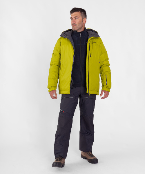 Куртка пуховая Axion Мужская (S, 5500/салатный, , , , , )