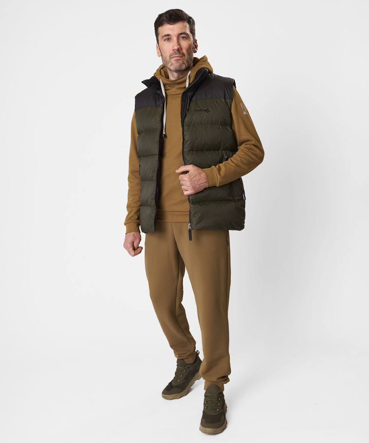 Жилет пуховый Nansen RL Мужской (M, 4110/хаки/черный, , , , , )