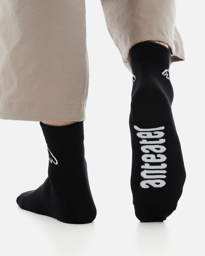 Носки Anteater Low Socks (M, Black_Logo, , , , , )