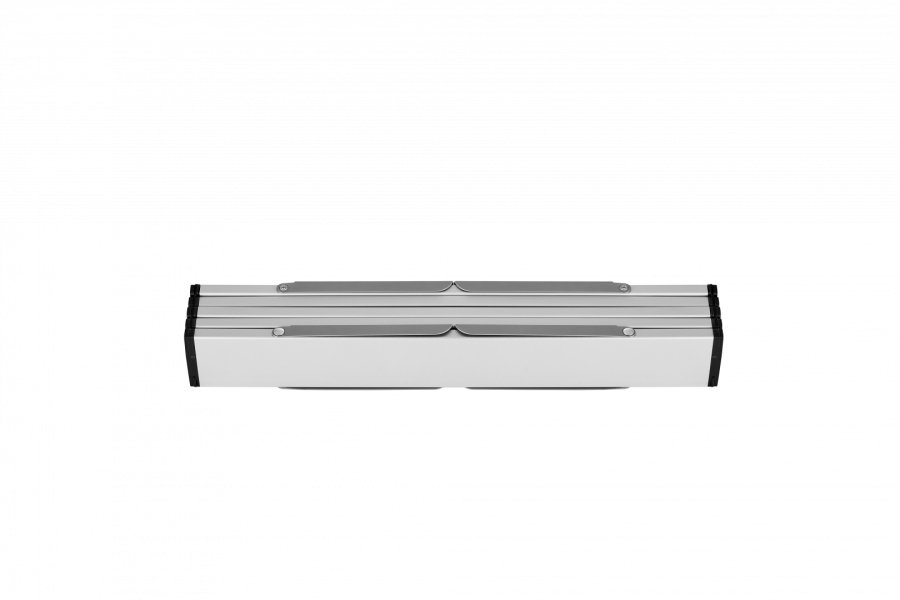 2401 MINI ALUNIUM TABLE S стол скл. алюм (серебристый)
