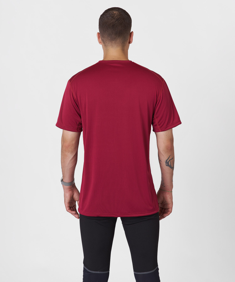 Футболка Interline Мужская (S, 1100/бордовый, , , , , )