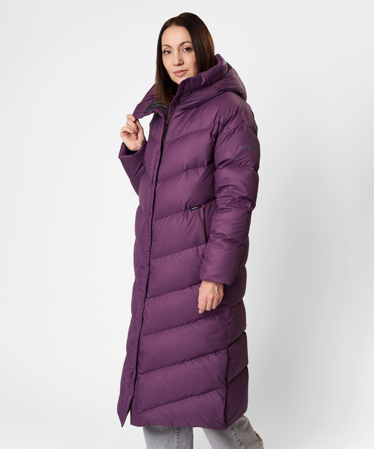 Пальто пуховое Astra Женское (S, 0100/чернила, , , , , )