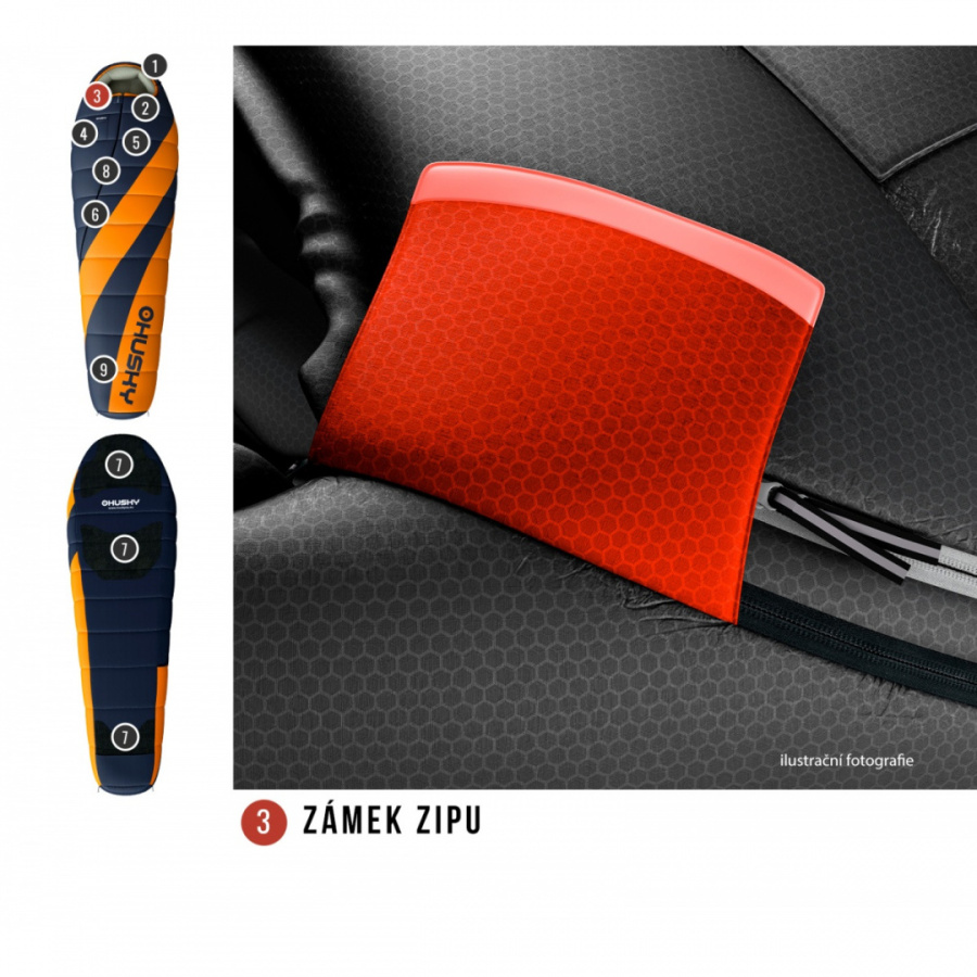 ENJOY LONG -25°С 230х85 спальный мешок (левый)