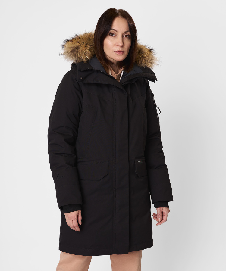 Полупальто пуховое Kodiak IV DF Женское (XL, 1000/черный, , , , , )