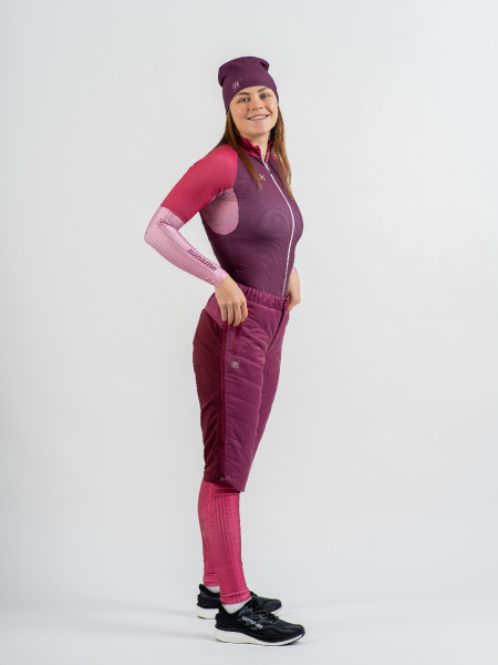 *Шорты NONAME SKI SHORTS 24 WOS WINE RED/DK RASBERRY (4-S, WINE RED/DK RASBERRY, , , , , )