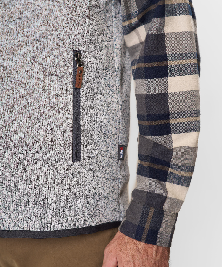 Жилет Tweed Мужской (S, 7000/св.серый, , , , , )