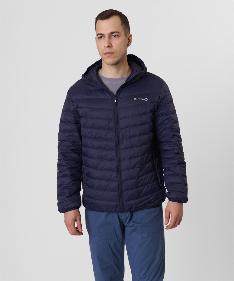 Куртка пуховая Town Мужская (M, 9100/т.синий, , , , , )