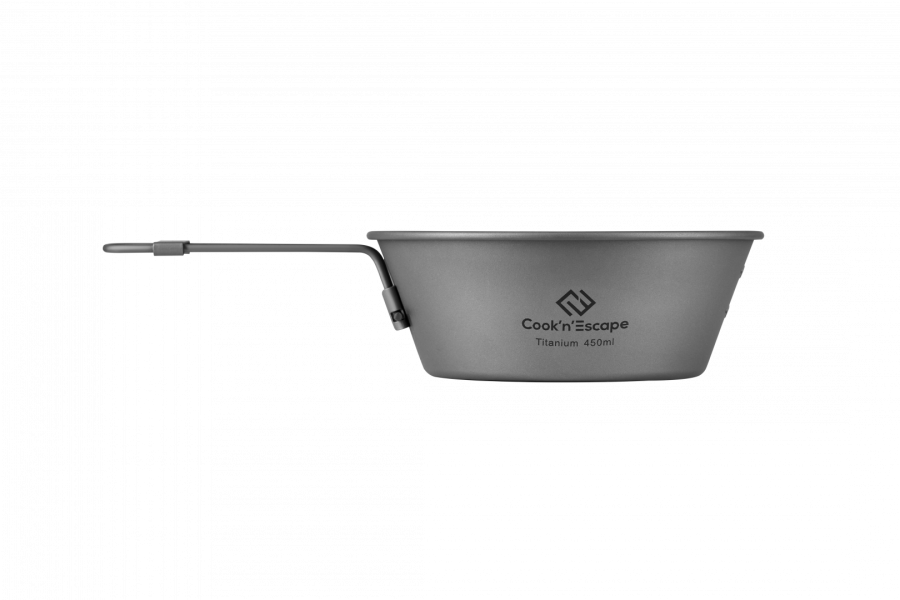 King Camp ca2101 450ml titanium sierra cup ковшик со складными ручками