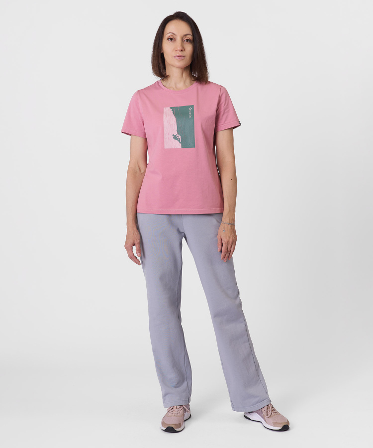 Футболка Rock Женская (L, 1900/coral fusion, , , , , )