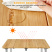 King Camp 1913 4-folding bamboo table 6040 стол скл. (60х40х27/40 см)