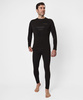 Первый слой кальсоны Active Seamless Мужские (L-XL, 1000/черный, , , , , )