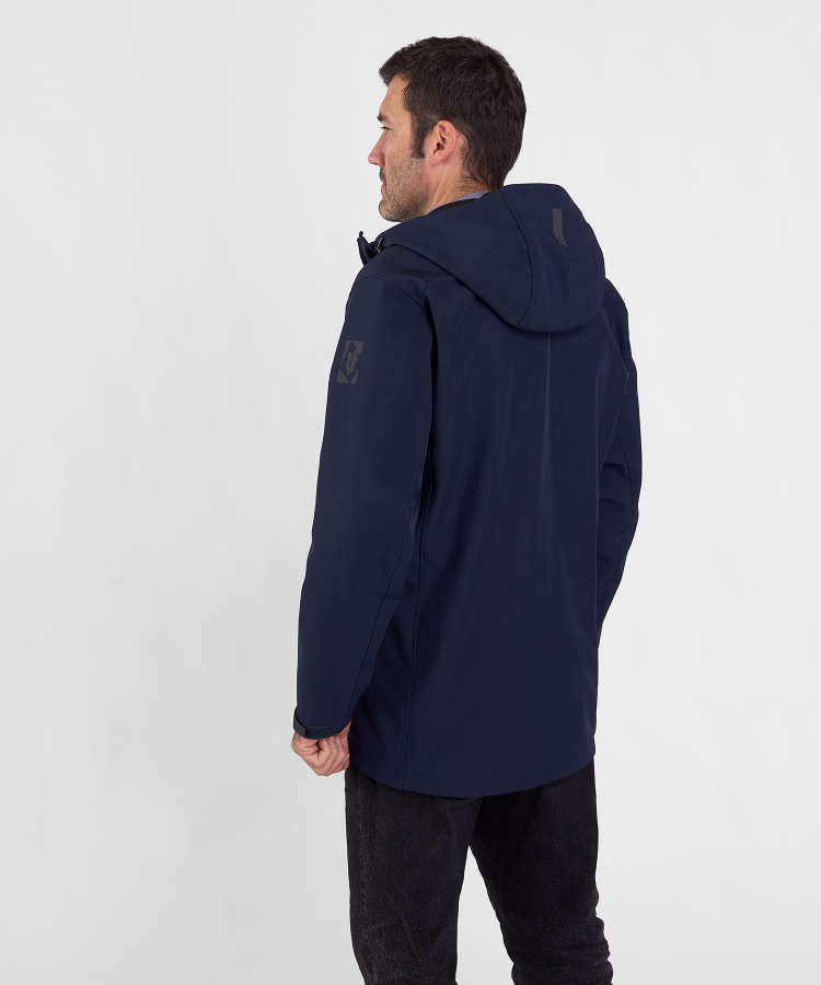 Плащ Dublin Мужской (S, 9930/черно-синий/темно-серый, , , , , )