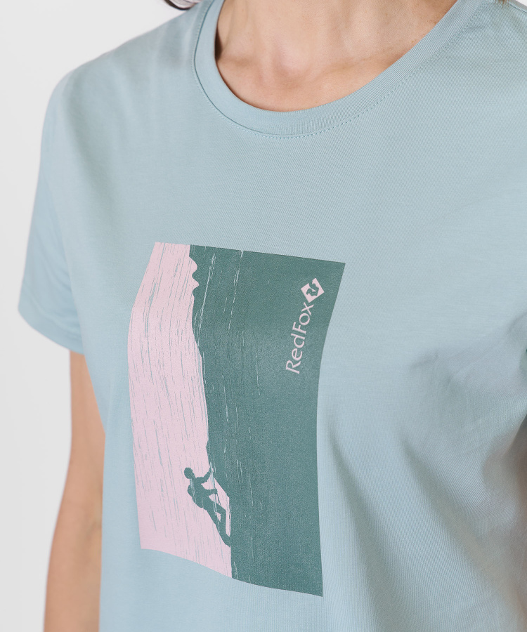 Футболка Rock Женская (XS, 6600/oil green, , , , , )