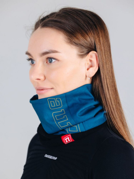 *Снуд NONAME FLEECE NECKWARMER MEDIUM 2001827-0275 (One Size, Синий/черный, , , , , )