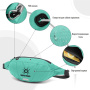  b0268 waist bag 1,5 поясная сумка (1.5 черный)