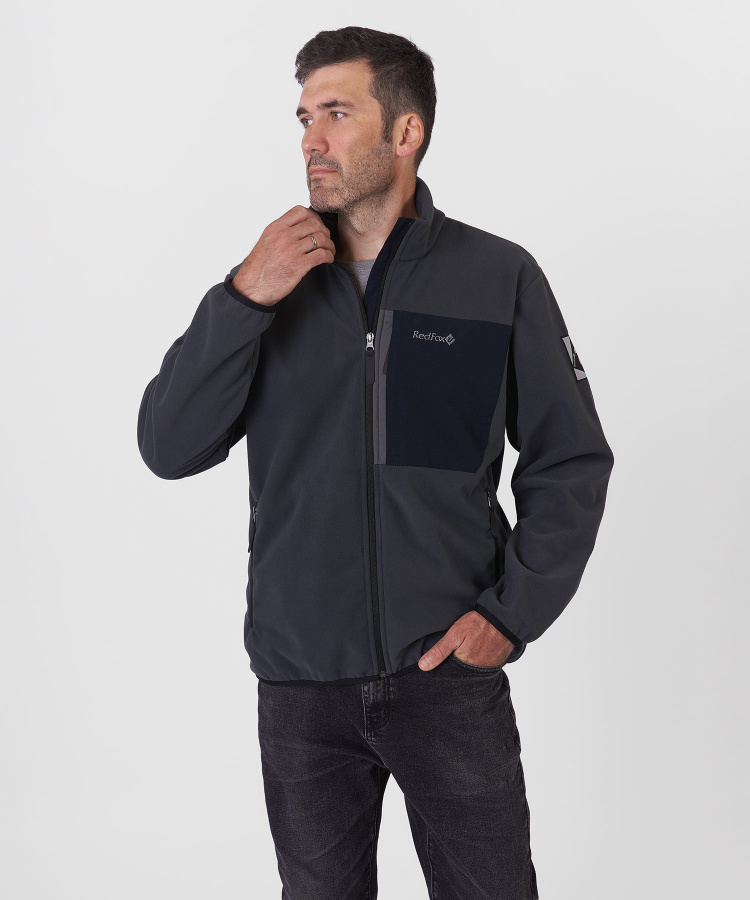 Джемпер Distance P Мужской (L, 3070/т.серый/св.серый, , , , , )