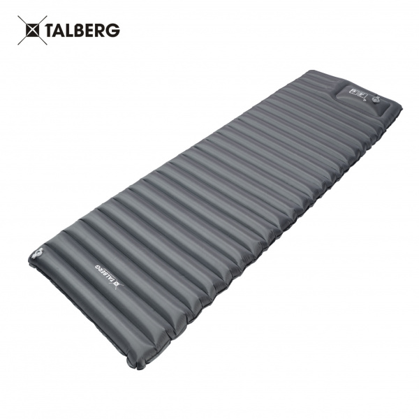 Talberg luxor air grey mat коврик надувной (185х60х8,оливковый)