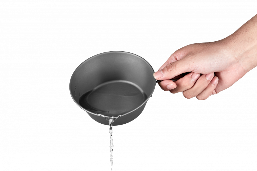 King Camp ca2101 450ml titanium sierra cup ковшик со складными ручками