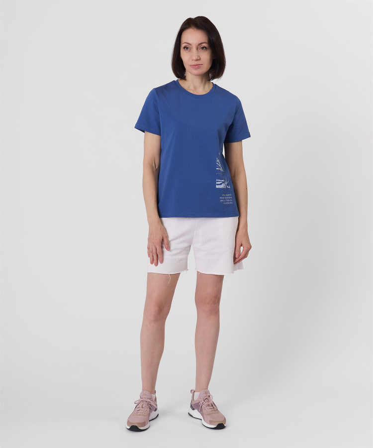 Футболка Memory Женская (M, 9700/деним, , , , , )