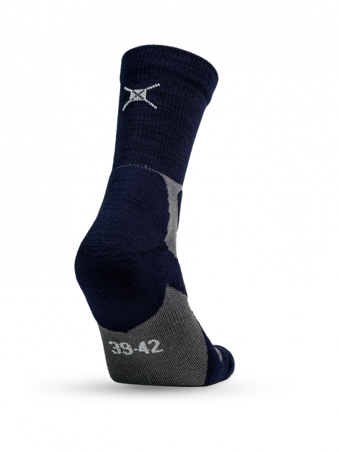 Rock Pro Organic до +15°C носки (39-42, синий)
