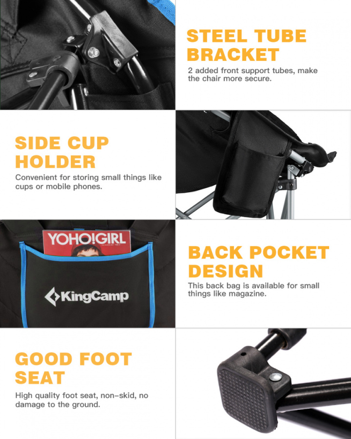 3816 Moon Leisure Chair кресло скл. cталь (84Х70Х80 синий)