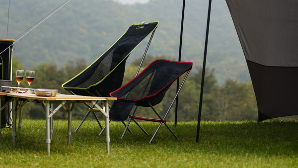 Atepa 1902 ultralight chair m кресло скл. (черный)