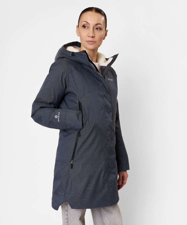 Полупальто пуховое Atalaya II Женское (M, 9900/черно-синий, , , , , , )