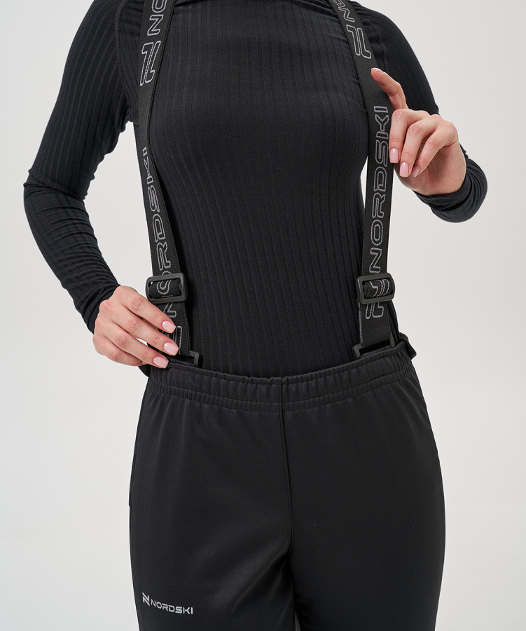 Тренировочные брюки Nordski Advance Black (48-M, Black, , , , , )