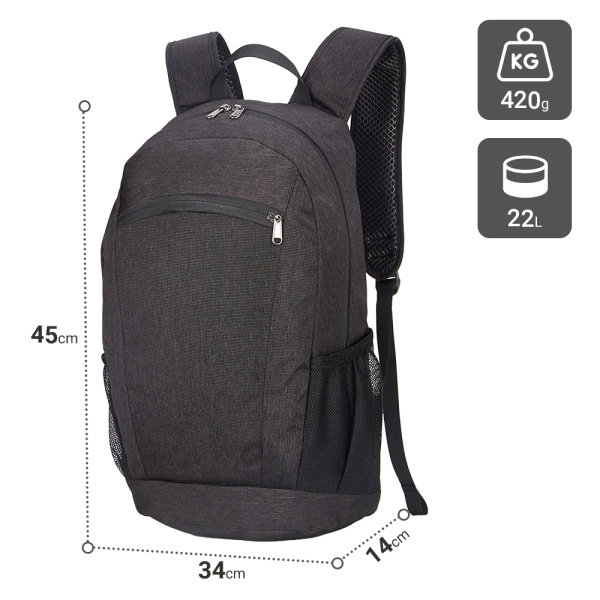 SAMSTRONG b0366 business backpack рюкзак (черный)