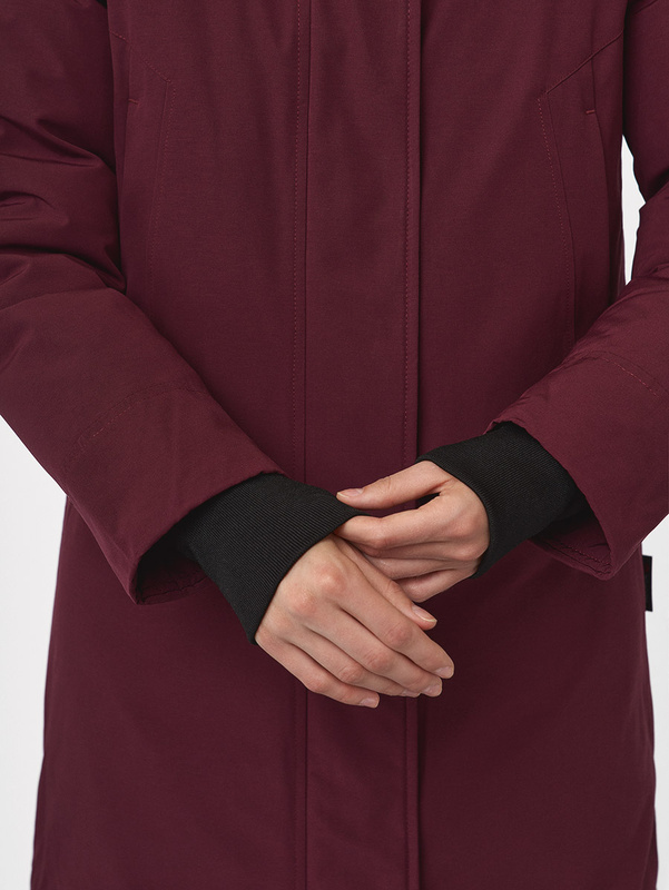 Пальто пуховое Aurora III Женское (XL, 2500/бургунди, , , , , )