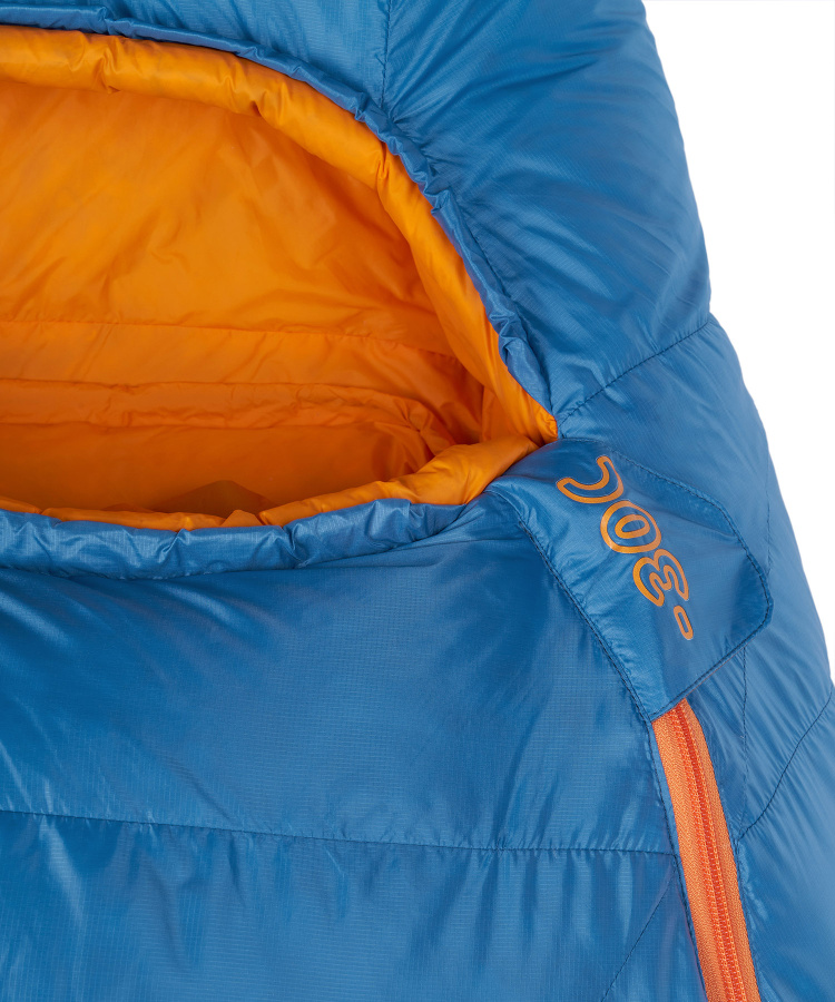 Спальный мешок пуховый Yeti-20C right (Long, 6923/нептун/оранжевый, , , , )
