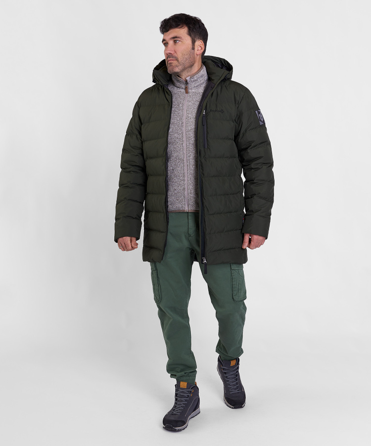 Пальто пуховое Siberia III Мужское (M, 7100/petrol, , , , , )