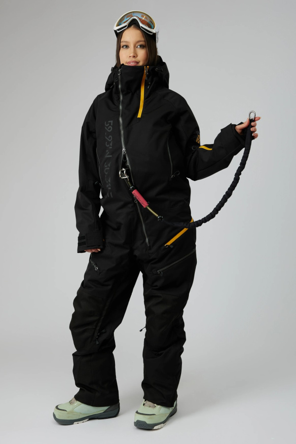 *Комбинезон Uni 24-13581 (50, 10 Черный, 182, , , , )