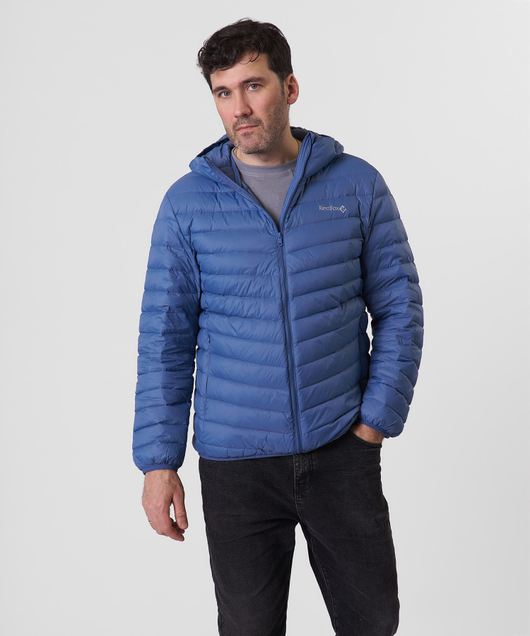 Куртка пуховая Town Мужская (M, 8600/серо-голубой, , , , , )