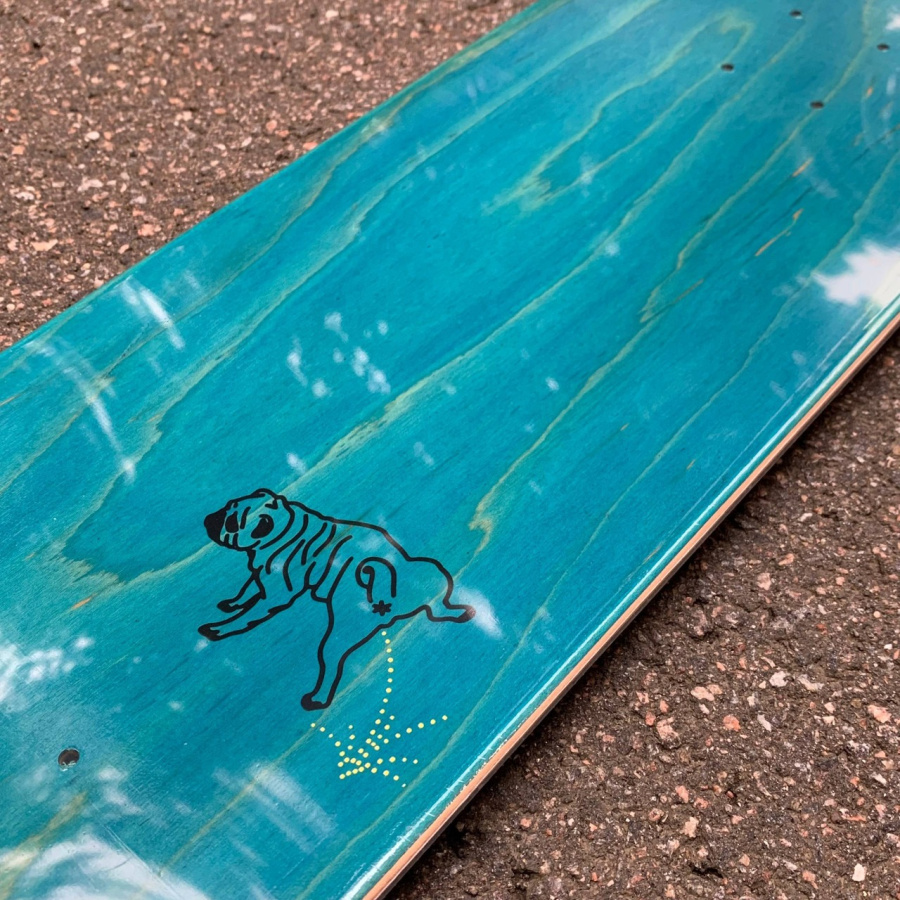 *Дека для скейтборда Gypsy Ollie the Hydrants (mult) 8.375" (, , , , , , )