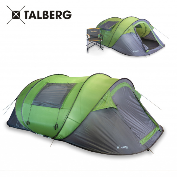 Talberg solar quick палатка talberg (зелёный)