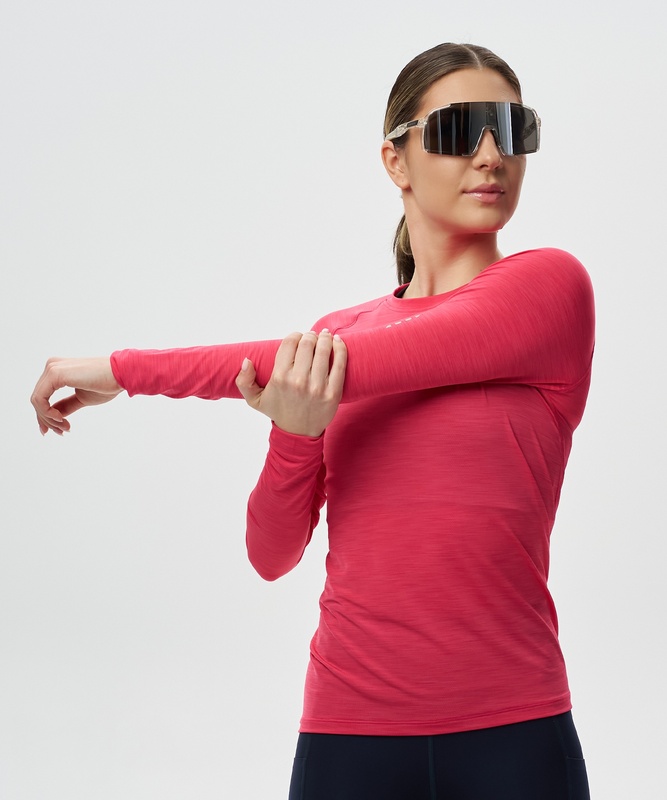 Футболка Nordski Pro Magenta W с длинным рукавом (42-L, Magenta, , , )