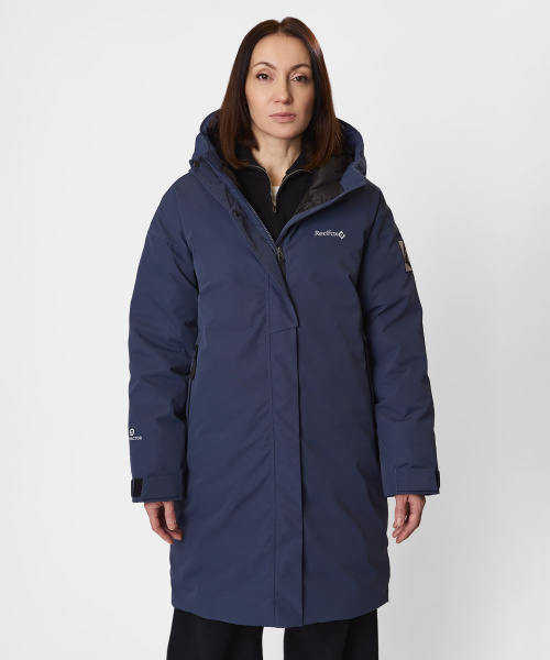 Пальто пуховое Urban Fox VI Женское (XS, 9100/т.синий, , , , , )