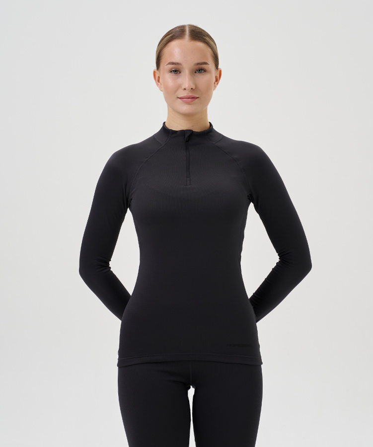 Рубашка Nordski Intense Half Zip Grey W (44-XL, Grey, , , , , )