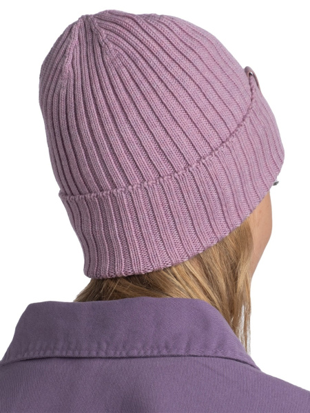 Шапка BUFF KNITTED HAT (One Size, NORVAL Pansy, , , )