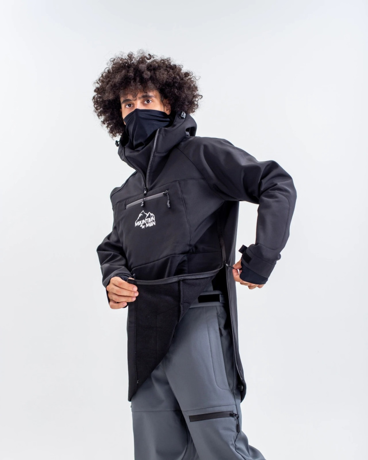 *Анорак Black Husky (3XL, Черный, , , , , )