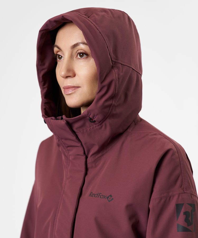 Пальто утепленное Garda II Женское (XL, 1800/коричневая роза, , , , , )