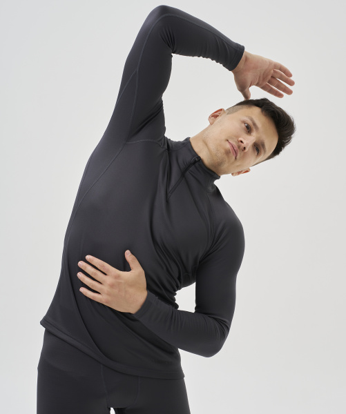 Рубашка Nordski Intense Half Zip Grey (46-S, Grey, , , , , )