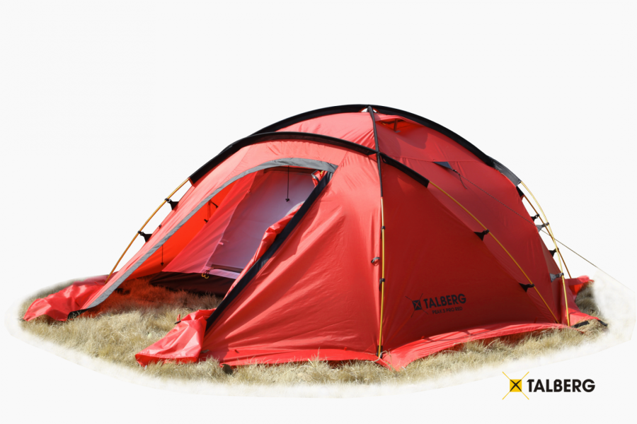 PEAK PRO 3 RED палатка Talberg (красный)