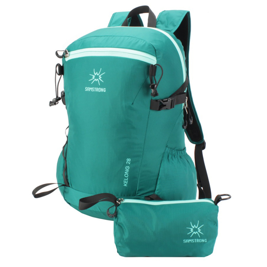 B0467 KELONG 28 Повседневная сумка-рюкзак (голубой/черный)