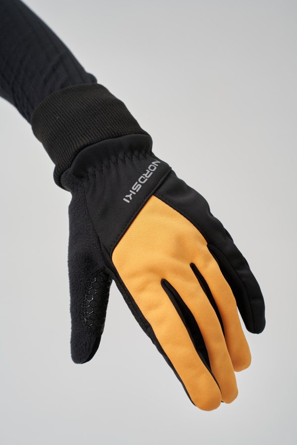 Перчатки Nordski Motion Black/Orange WS (10-L, Black/Orange, , , , , )